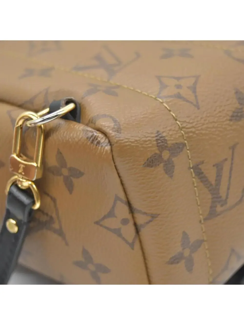 $2770 RFID Louis Vuitton Reverse Monogram Palm Springs